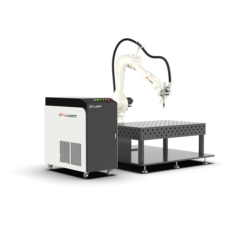Robot Fiber Laser Welding Machine with Seam Tracking System